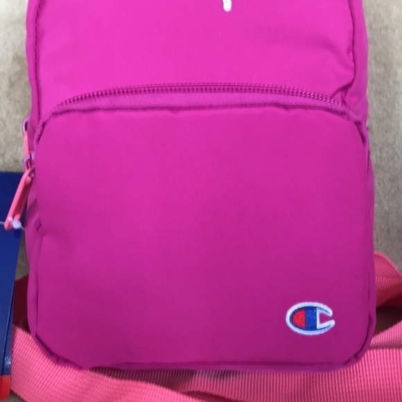 Brand New Champion Pink Ultimate Durability Mini Backpack Padded Tablet Sleeve - Picture 3 of 14